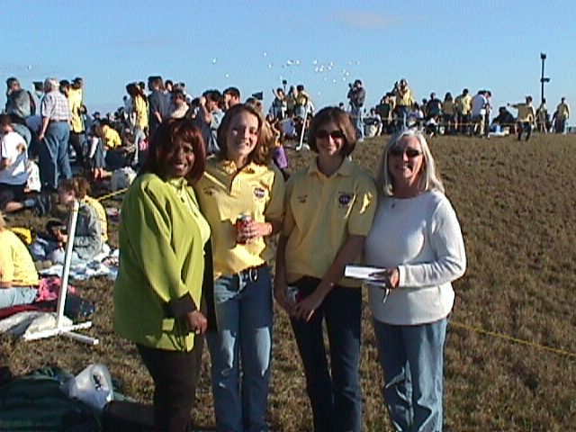 Dennise Riggins and Jean McMahan talk with Lindsay and Julie from Fletcher HS