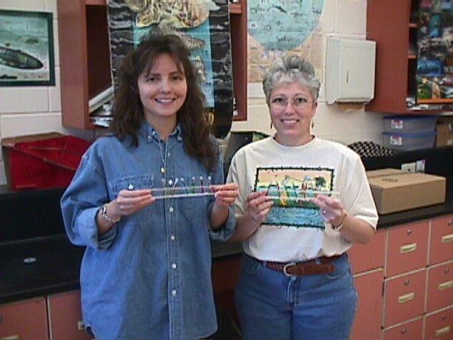 Pasco Teachers-Terry Stanley and Terri Granger (left to right)